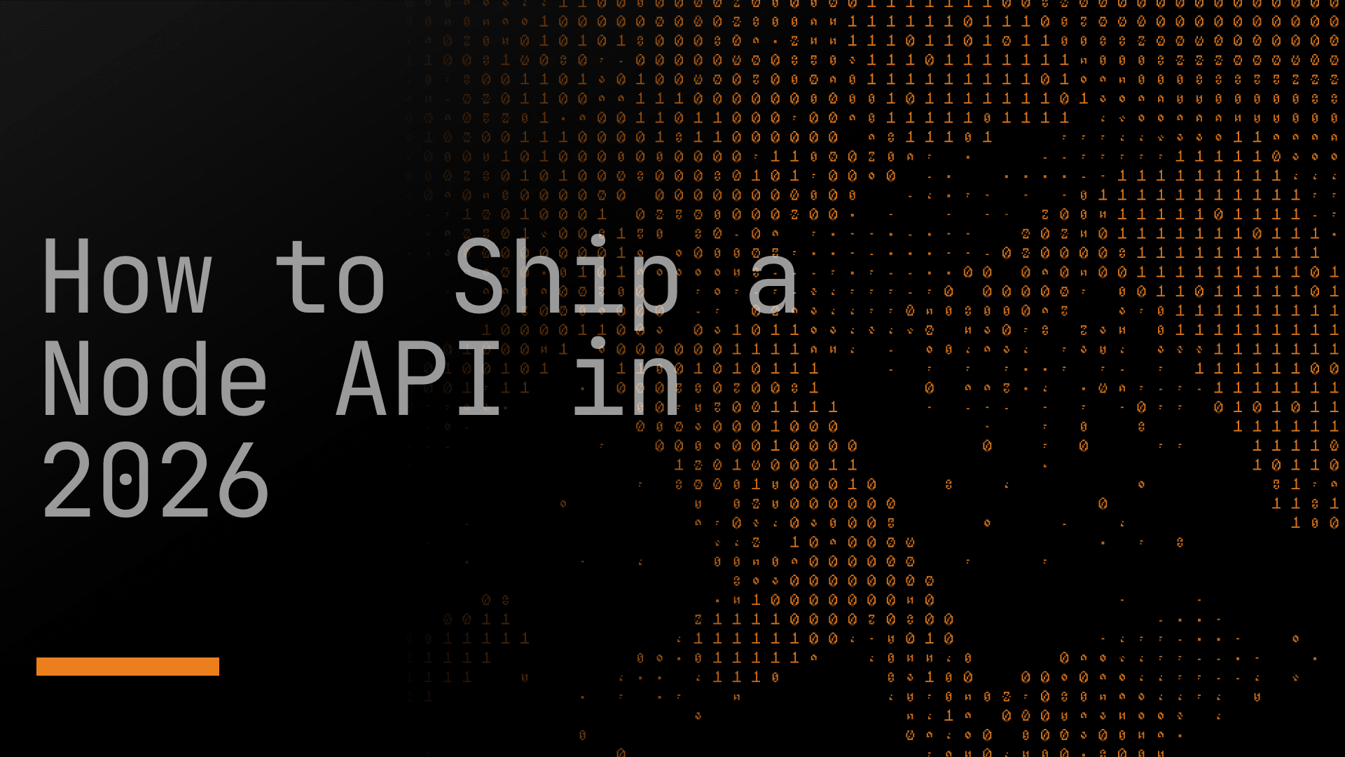 How to Ship a Node.js API or Backend Without Managing Infrastructure