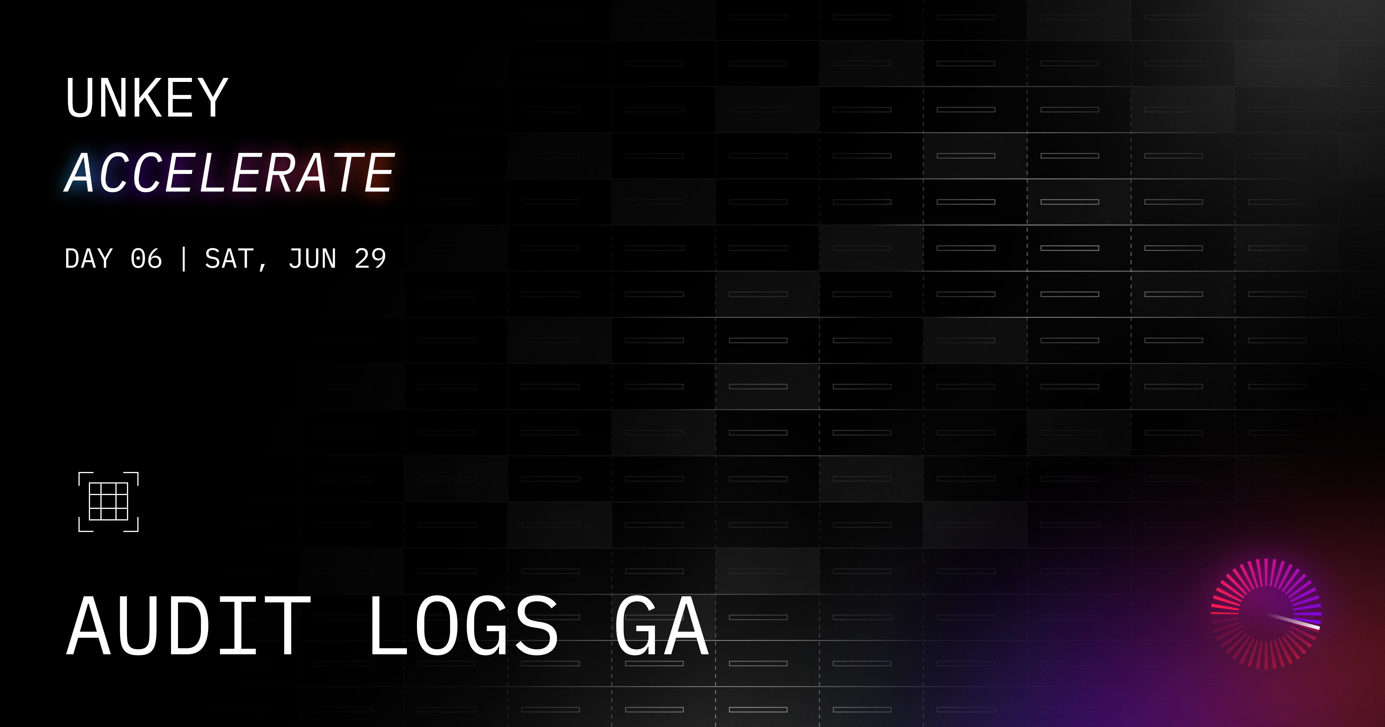 Audit Logs are now generally available | Unkey