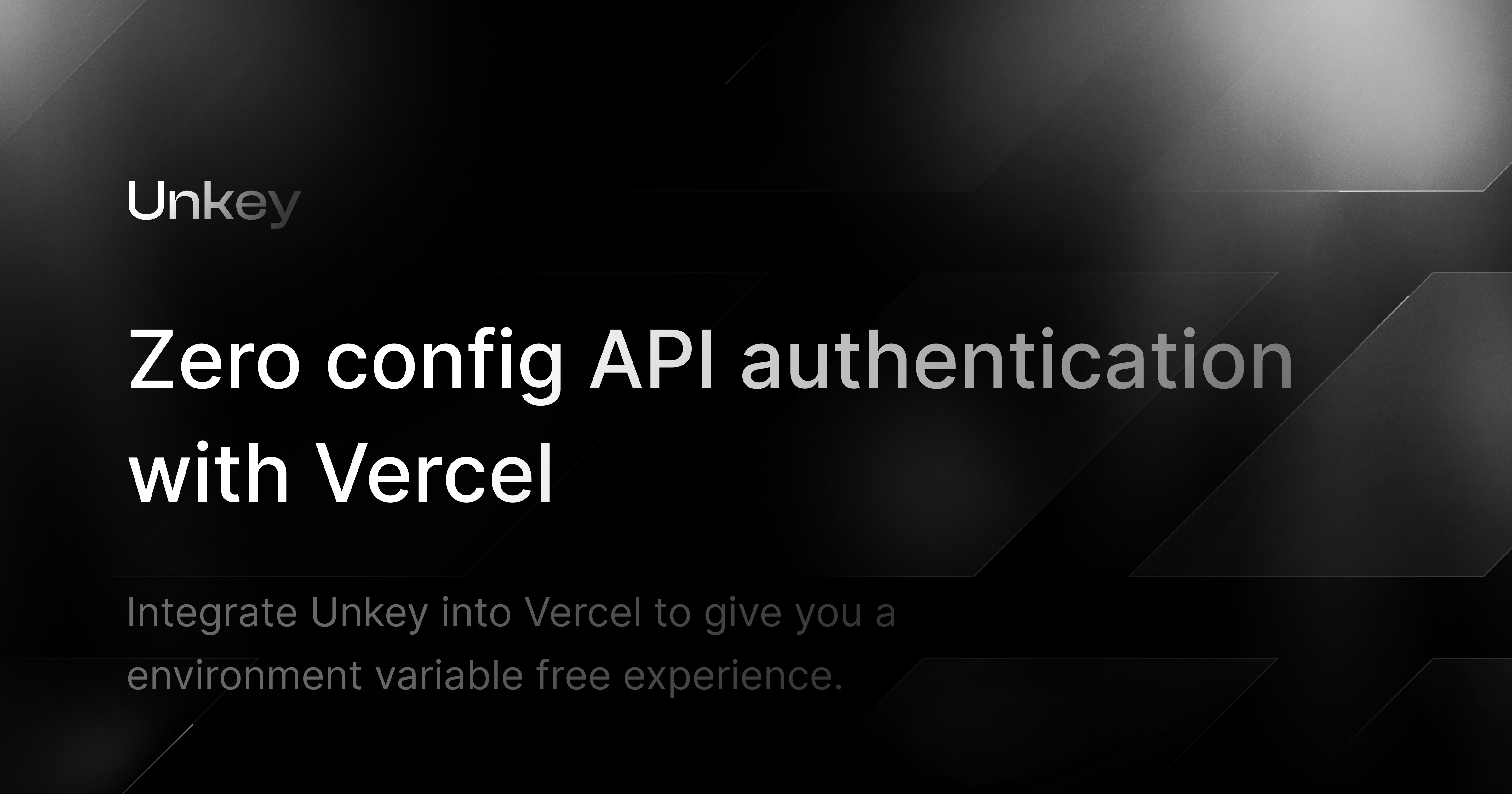 Random Word Api Vercel Zero config API authentication with Vercel | Unkey