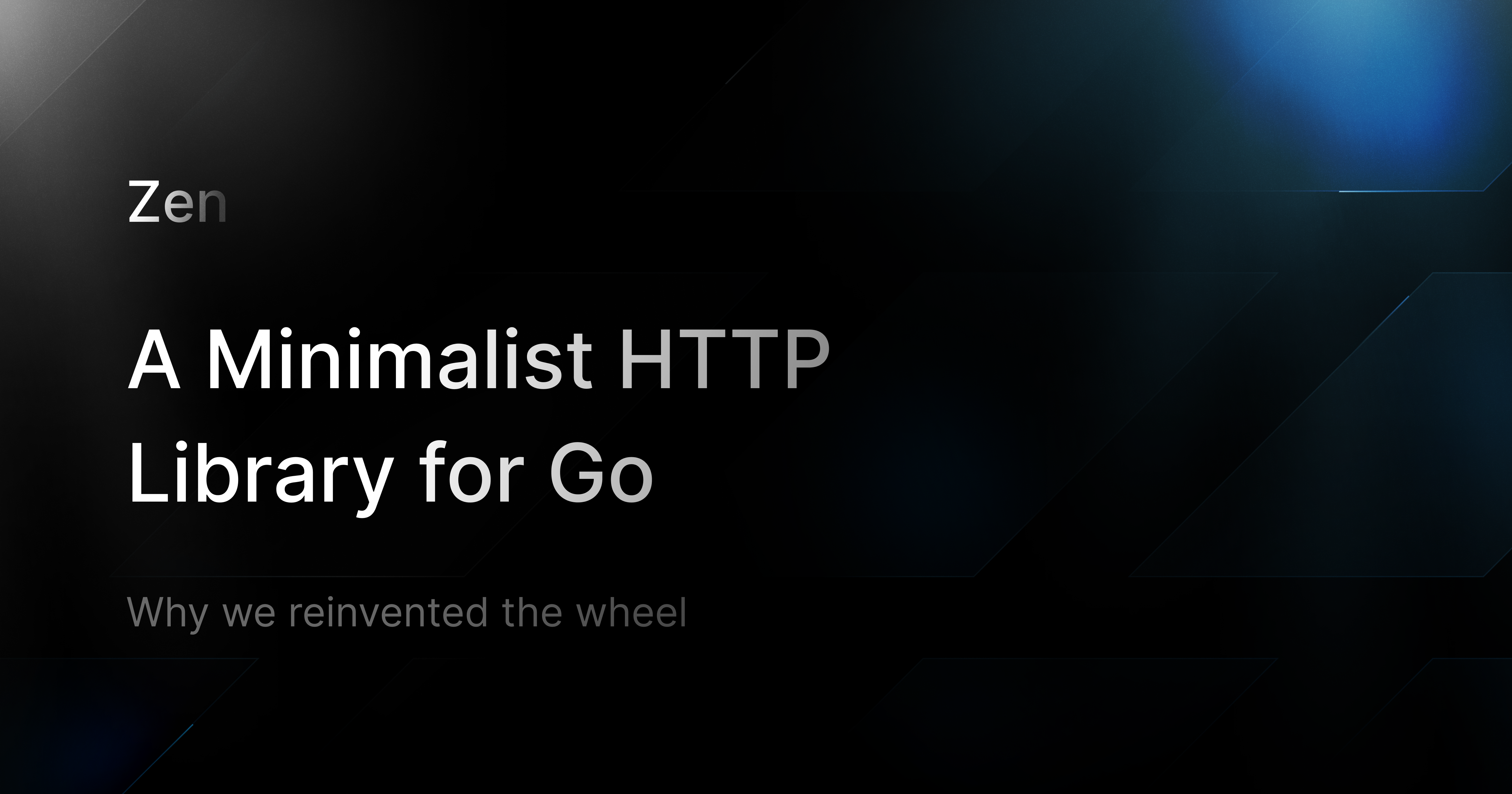 When we started migrating our API services from TypeScript to Go, we were looking for an HTTP framework that would provide a clean developer experienc